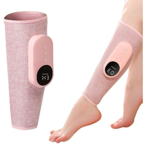 1 Appareil de Massage Des Jambes Sans fil pour la Circulation Sanguine et le Soulagement de la Douleur avec Machine de Circulation des Jambes à 3 Intensités