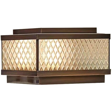 Lampe Solaire Exterieur, Lumiere Solaire Exterieur, Lampes Solaires Exterieures Jardin, Lampe Exterieur Solaire, Éclairage Extérieur pour Décoration de Jardin, Patio D'entrée(252520cm/9.89.87.9in) (1/5)