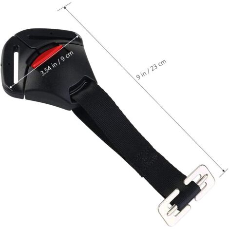 2 Pièces Boucle De Protection Siège Enfant - Clip Ceinture De Poitrine Siège Auto, Poussette Et Chaise Haute - Sécurité Et Confort Pour Bébé