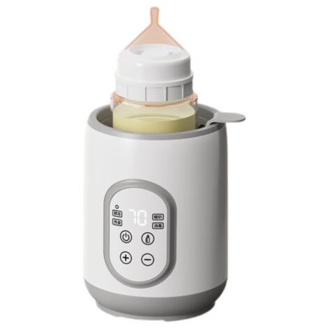 Chauffe Biberon, Chauffe Biberon Bébé Électrique Rapide pour Lait Maternel ou Formule Technologie de Bain-marie, Arrêt Automatique Sans BPA Stérilisateur