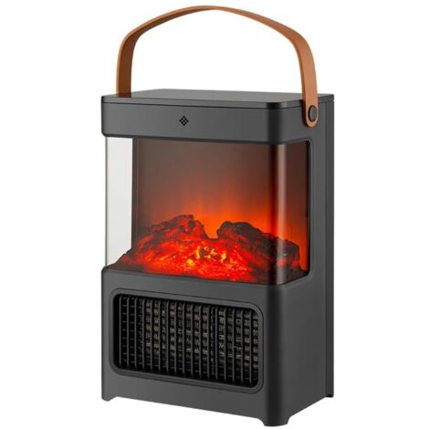 Chauffage Électrique Ventilateur Simulation De Flamme Chauffage Cheminée Chauffage Réglage Chauffage Électrique Ménage Salle De Bain Ventilateur D'air Chaud Facile à Utiliser (1/5)