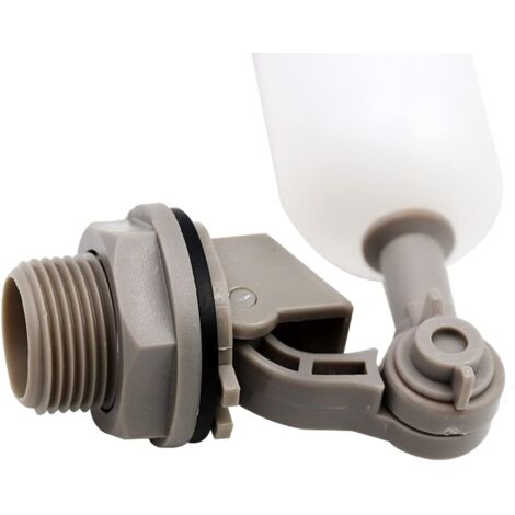 Lot De 2 Vannes à Flotteur Pour Réservoir D'Eau - Valve Flottante Compacte Robuste