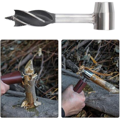 Outil de Survie 5 en 1 fourchette cuillère couteau