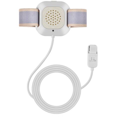 Alarme Anti Pipi au Lit Alarme énurésie de l'énurésie Nocturne avec des Lumières Vives et des Vibrations Fortes Alarme humide d'urine pour nourrissons et personnes âgées