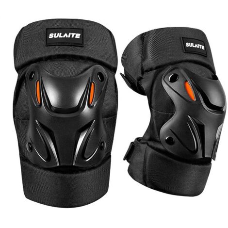 2 pièces Genouillères de motocross, protection anti-chute, coudières, protège-genoux tout-terrain pour accessoires de course de cyclisme (1/5)