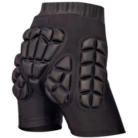 Culotte de Compression avec Rembourrage de Protection 3D pour Football, Basketball, Cyclisme et Bien Plus (Taille L, Poids Adapté : 60–80 kg) (1/5)