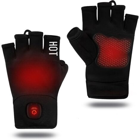 Gants Chauffants Rechargeables USB – 3 Niveaux De Chaleur, écran Tactile, Pour Ski, Randonnée, Travail