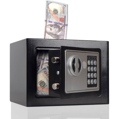Coffre-Fort Épargne Métallique Grand Format pour Adultes – Serrure à Mot de Passe, Tirelire pour Garçons et Filles, Idéal pour Économiser pour Voyage de Lune de Miel, Fonds d'Études, Fonds Voiture & C (1/5)