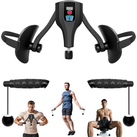 Appareil pour Muscler Le Périnée Femme 10-60 kg, 3en1 Kegel Periné Homme, Appareil Usculation Fessier, Appareil d'entraînement pour Les Cuisses pour Le Plancher Pelvien, Les Hanches, Les Bras