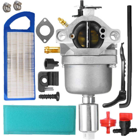 Paryou – Carburateur compatible 799727 pour Briggs & Stratton 14HP 15HP 16HP 17HP 18HP – Remplace 496796 499153 695412 – Kit filtre à air inclus - HP 18 HP