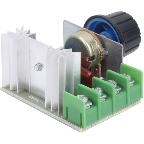 3 Pièces Module de Commande de Vitesse Moteur AC 2000W PWM 50-220V, Régulation Électronique (1/5)