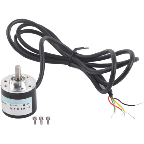 Encodeur à arbre plein ABZ 3 phases, 30 kHz, 1000B/1024B, DC 5-24V, 1000 impulsions (1/5)