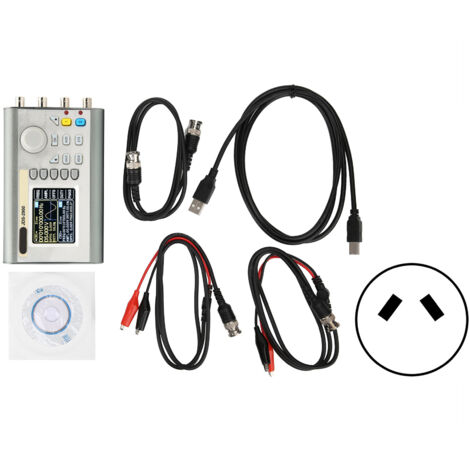 Générateur de Signaux DDS 2 Canaux JDS2900-30M, Sources d'Impulsions et Formes d'Onde Arbitraires, Alimentation AC100-240V avec Prise AU (1/5)