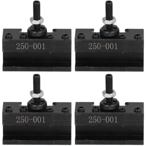 4 Pièces Porte-Outil Tournage Fraisage Alésage Piston Coincage Quincaillerie Acier Rapide 250-001 (1/5)