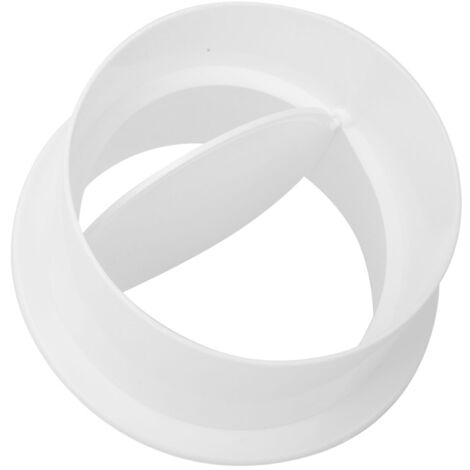 Clapet anti-retour 4 pouces en plastique ABS pour ventilateur extracteur, volet anti-refoulement (1/5)