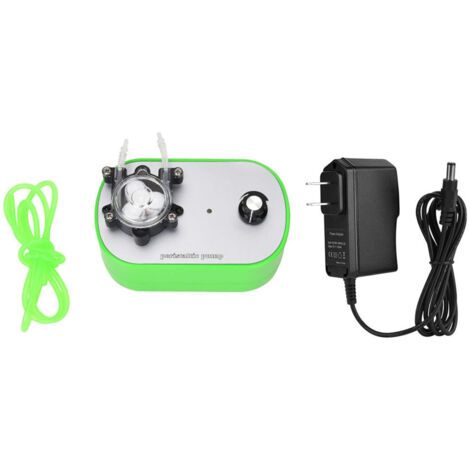 Pompe péristaltique auto-amorçante 100-240V pour aquariums et fontaines, débit 40-160ml/min, prise US, modèle G728-1-3 (1/5)