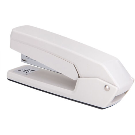 Agrafeuse de Bureau Swing ABS et Métal, Capacité 20 Feuilles, 50 Agrafes Incluses, Pour École et Bureau, Design Blanc Moderne (1/5)