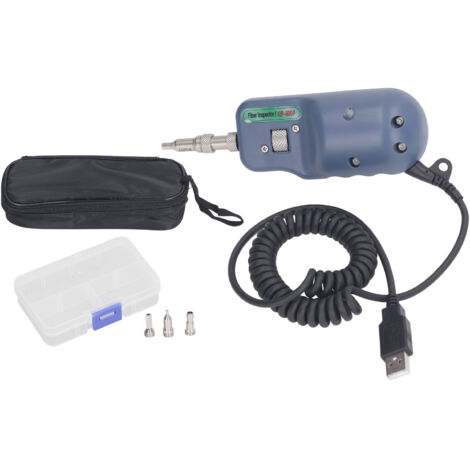 Sonde d'inspection fibre optique USB portable avec détecteur de face d'extrémité 400X (1/5)