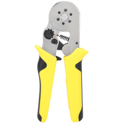 Pince à sertir réglable TU‑C86‑6+ pour câbles 23‑10AWG (0.25‑6mm²) - Outil ergonomique pour embouts (1/5)