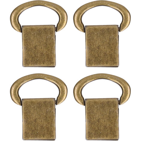 4 Pièces Attaches d'épaule pour Sac, Fermoirs Bronze, Accessoires de Décoration et Quincaillerie pour Poignées (1/5)