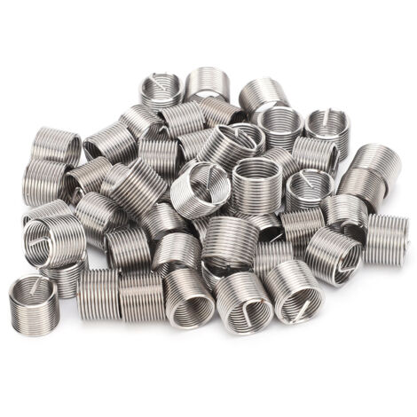 50 Pièces Filetés Mâle Femelle Écrou Réducteur Outil Réparation Acier Inoxydable Fixation M10x1x1.5D (1/5)