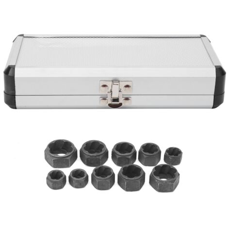 10 Pièces Extracteur d'Écrous et Boulons Endommagés en Alliage d'Aluminium - Outils de Réparation (1/5)