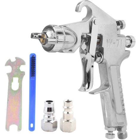 Pistolet à Peinture Pneumatique W-71, Buse 1.5mm Style UE pour Portes et Navires, Fournitures Industrielles (1/5)