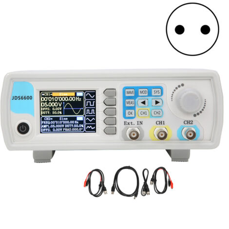 Générateur de Signaux 2 Canaux DDS JDS6640EN avec Fréquencemètre, Alimentation AC100‑240V (1/5)