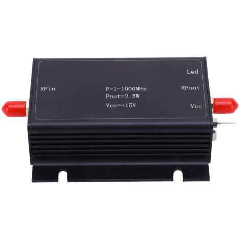 Amplificateur de Puissance RF 15V 1‑1000MHz Large Bande en Alliage d'Aluminium pour Carte de Circuit Imprimé (1/5)