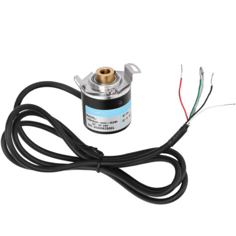Encodeur à arbre creux AB 2‑phases, pièces de transmission mécanique 30 kHz DC 5‑24V, 200 impulsions (1/5)