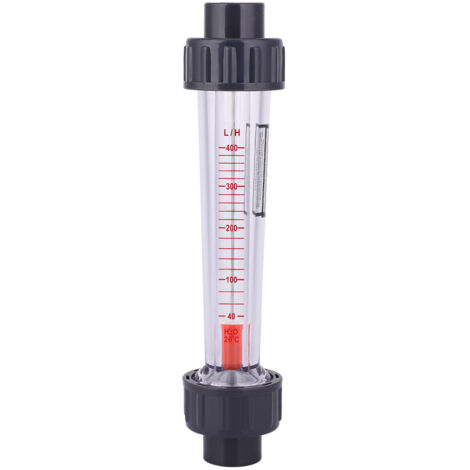Débitmètre LZB-15(D) en Plastique pour Liquides, Haute Précision 40-400L/H, Résistant aux Acides et Alcalis (1/5)