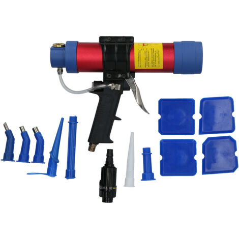 Pistolet à colle pneumatique pour verre, outil de calfeutrage ajustable en aluminium Q3-310ML (1/5)