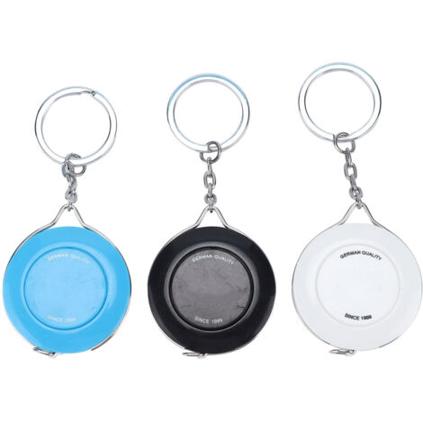 3 Pièces Mètres Ruban Souples Rétractables avec Coques Plastique pour Couture Tissu et Tricot (1/5)