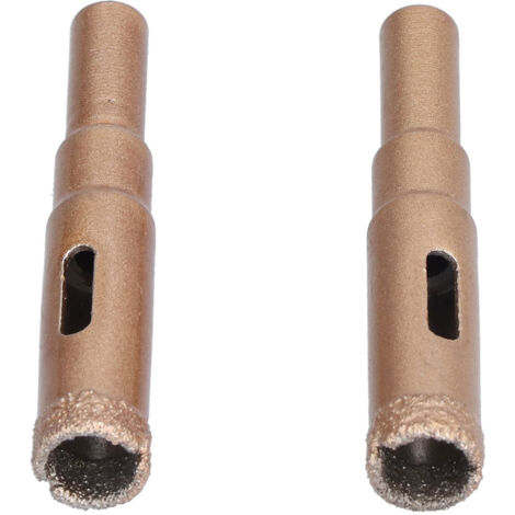 2 Pièces Forets à Percer 12mm pour Verre, Céramique, Marbre et Pierre - Outils de Coupe et Perçage (1/5)