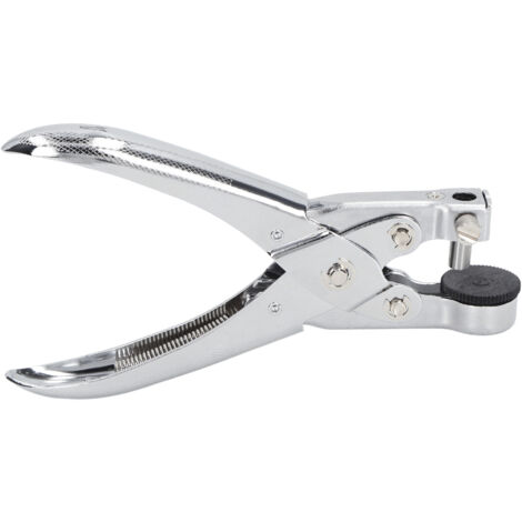 Perceuse à un trou en métal chromé, diamètre 7mm, pour plastique et carton, haute dureté et facile à utiliser. (1/5)