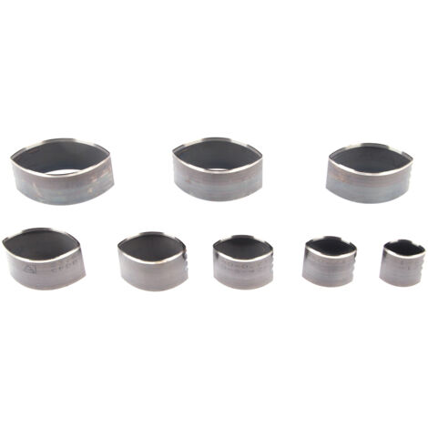 8 Pièces Poinçon Cuir Moule Acier Carbone Découpe pour Fabrication Sacs Ceintures Portefeuilles DIY (1/5)