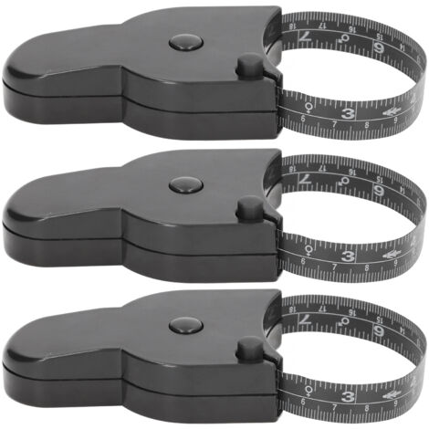 3 Pcs Mètre de Couture Mini Portable Précision en cm et pouces pour Mesures de Taille et Tour de Taille (1/5)
