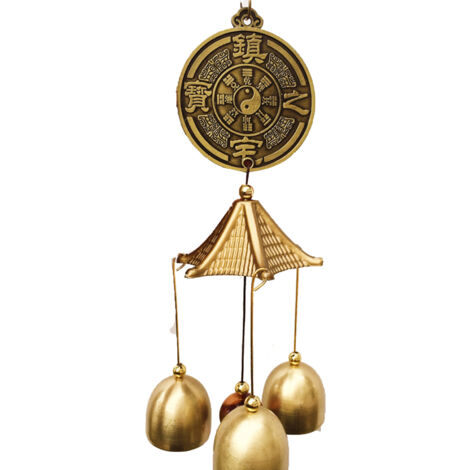 Carillons à Vent Vintage en Alliage Rétro - Décoration Élégante pour Boutique et Maison (1/5)