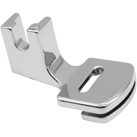 Pied de fronçage en acier inoxydable pour machine à coudre domestique (1/5)