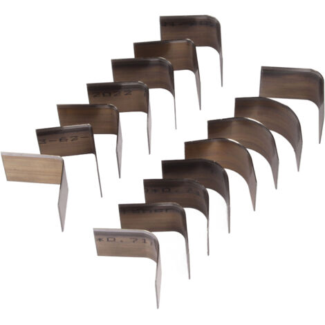 15 Pièces Emporte-pièce Cuir Acier Carbone Taille Assortie, Perforateur Cuir pour Sac Ceinture Portefeuille (1/5)