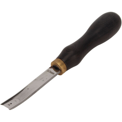 Biseauteur à manche en bois pour cuir, outil de coupe et de finition des bords en cuir (1/5)