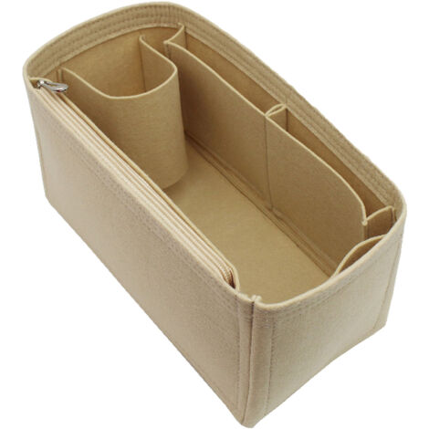 Organisateur de Sac Tote pour Speedy 25 30 35, Insert en Feutre Multi-compartiments, Type 30 (29x14x15cm)
