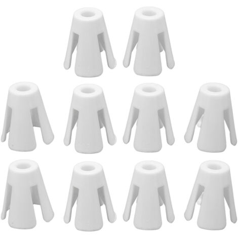 10 Pièces Griffes en Plastique Résistantes et Légères pour Bobines de Fil, Support Cône pour Machine à Coudre Industrielle (1/5)