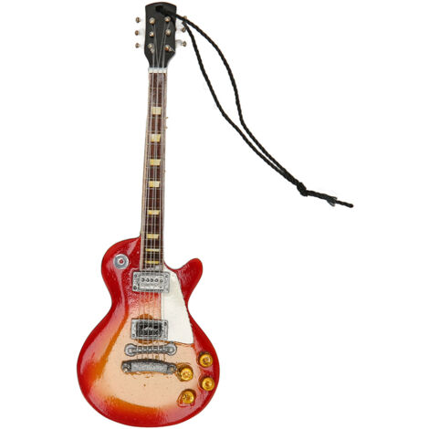 predolo Guitare électrique D'échelle de 1/6 avec Stand de Musique Miniature Jouet : acheter des