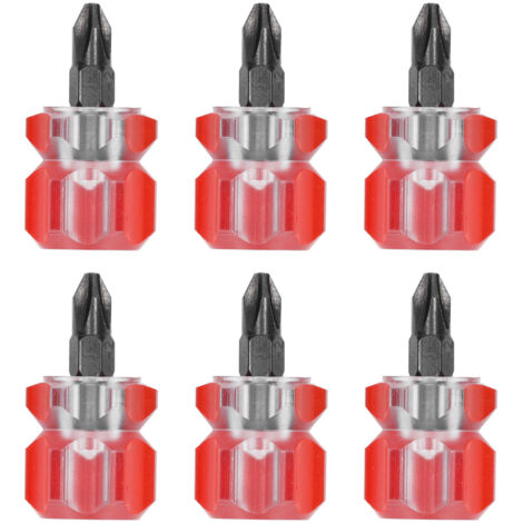 6 Pcs Tournevis Cruciformes Miniatures pour Machine à Coudre Portable - Multifonction Ménager (1/5)