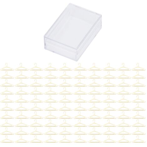 100 pièces Attaches en Métal Doré Antidérapantes pour Classement de Dossiers, Processus d'Électrozingage Anti-Rouille (1/5)