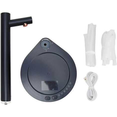 Distributeur d'Eau Intelligent 5 Gallons avec Recharge USB et Pompe Doseuse 7 Niveaux pour Bureau Bleu Foncé (1/5)