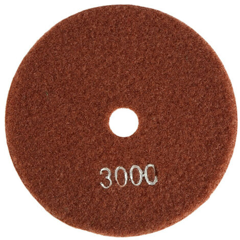 Disques diamantés humides 5'' 125mm pour polissage granit béton marbre - Lot de 3000 (1/3)