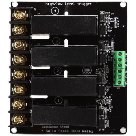Module SSR 4 Canaux 380V 8A pour Commutateur Contrôleur État Solide (1/5)