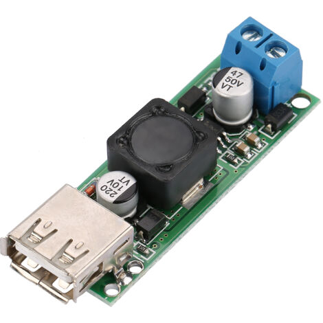 Module de charge rapide USB QC3.0 5V, convertisseur abaisseur DC-DC 6V-32V vers 5V pour alimentation 12V/24V (1/5)